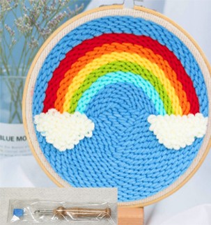 Punch Needle Embroidery Starter Kit for Beginners
