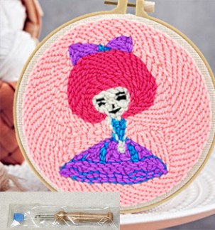 Punch Needle Embroidery Starter Kit for Beginners